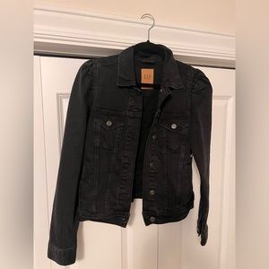 BRAND new black jean jacket